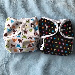 Thirsties Size Two Cloth Diapers